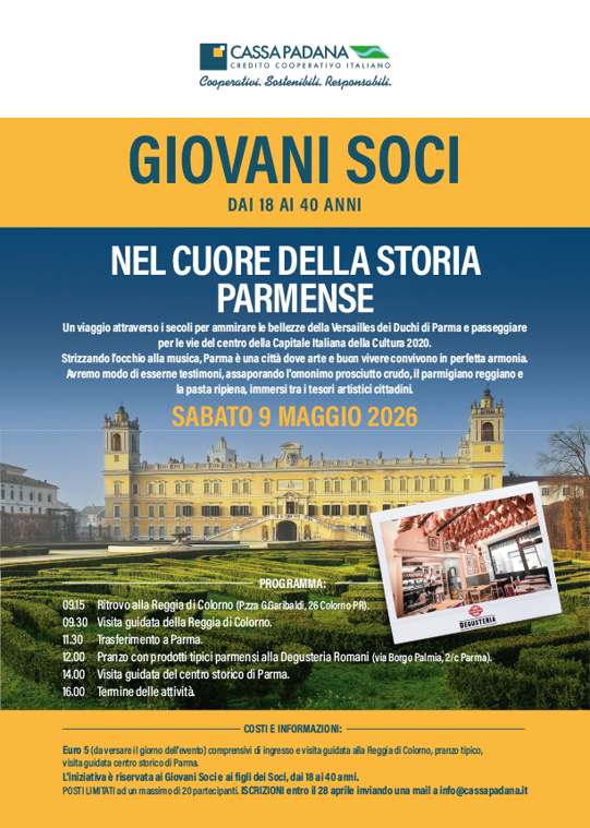 Locandina Giovani Soci