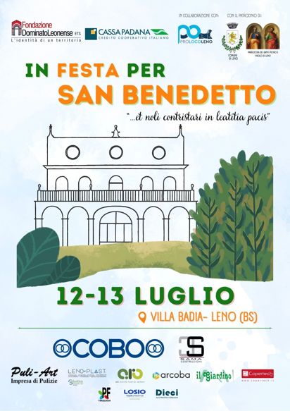 Locandina festa San Benedetto