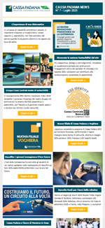 Miniatura immagine newsletter di luglio