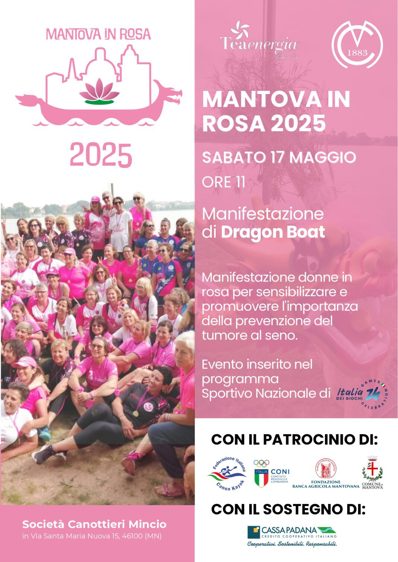 Locandina seconda edizione Mantova in Rosa